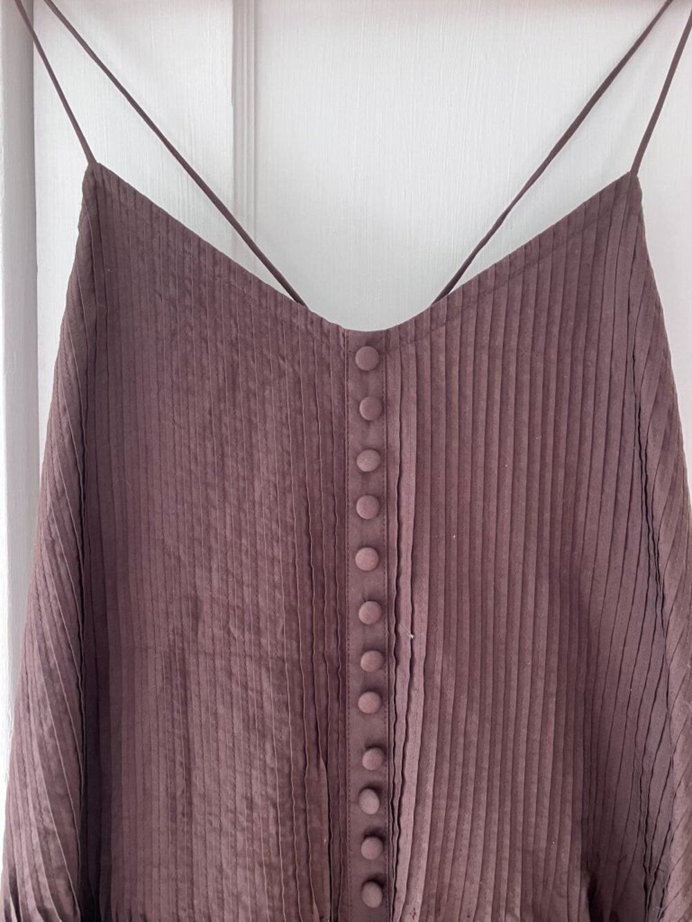 Joslin Lucia Pintucked Cotton-Poplin Maxi Dress - Picture 8 of 11